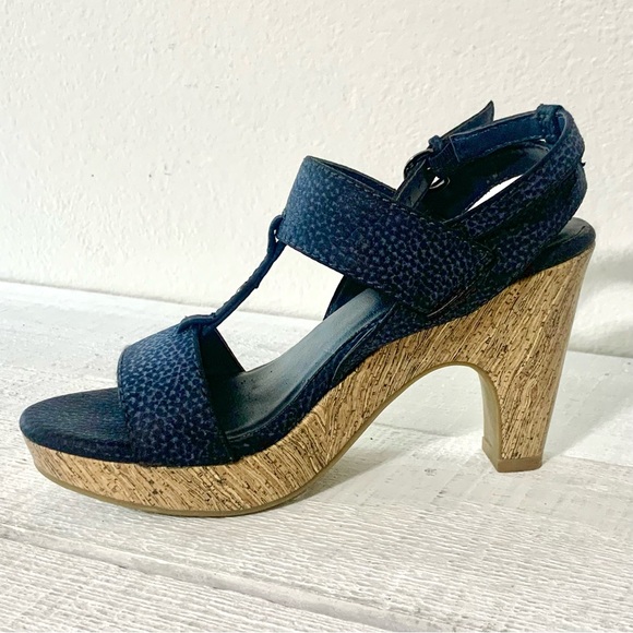 Madison Cork Platform Sandals Size 6 1/2 - Picture 3 of 8